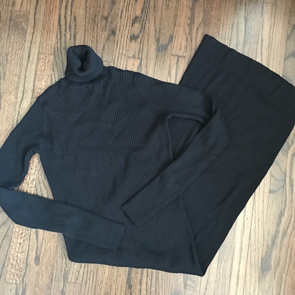 zara turtleneck sweater dress